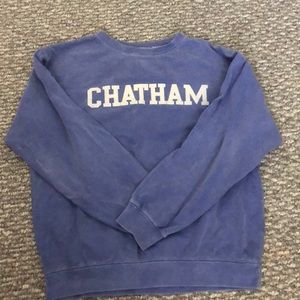Vintage Bright Blue Chatham Crewneck
